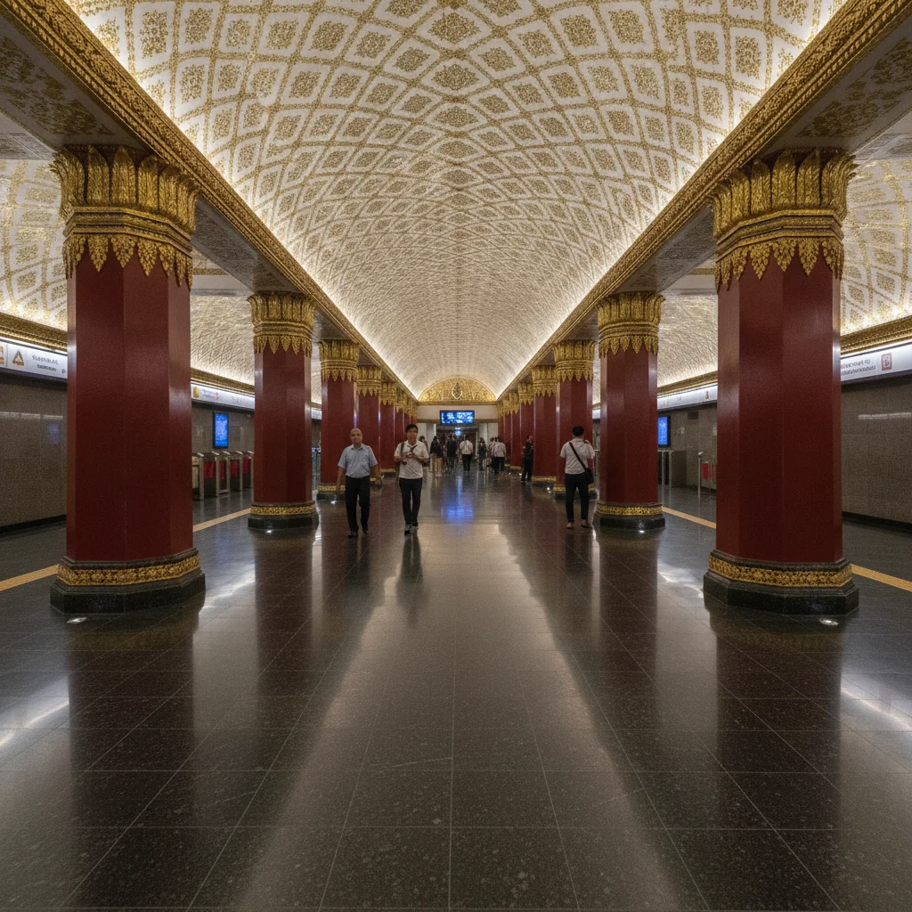 Sanam Chai MRT Station Interior