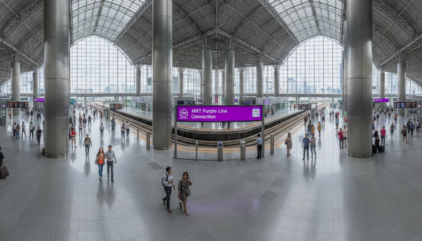 Bang Sue Grand Station (Krung Thep Aphiwat Central Terminal) Connection Hub