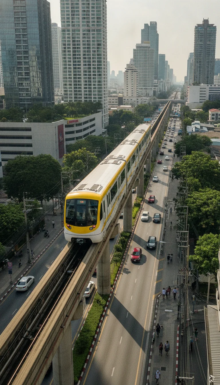 MRT Yellow Line Monorail MRT Yellow Line Monorail