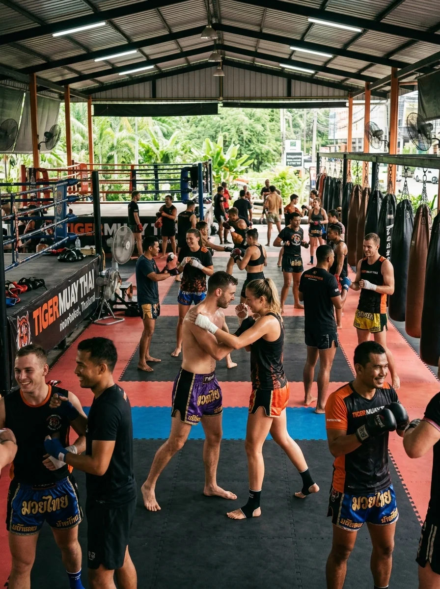 international Muay Thai students international Muay Thai students