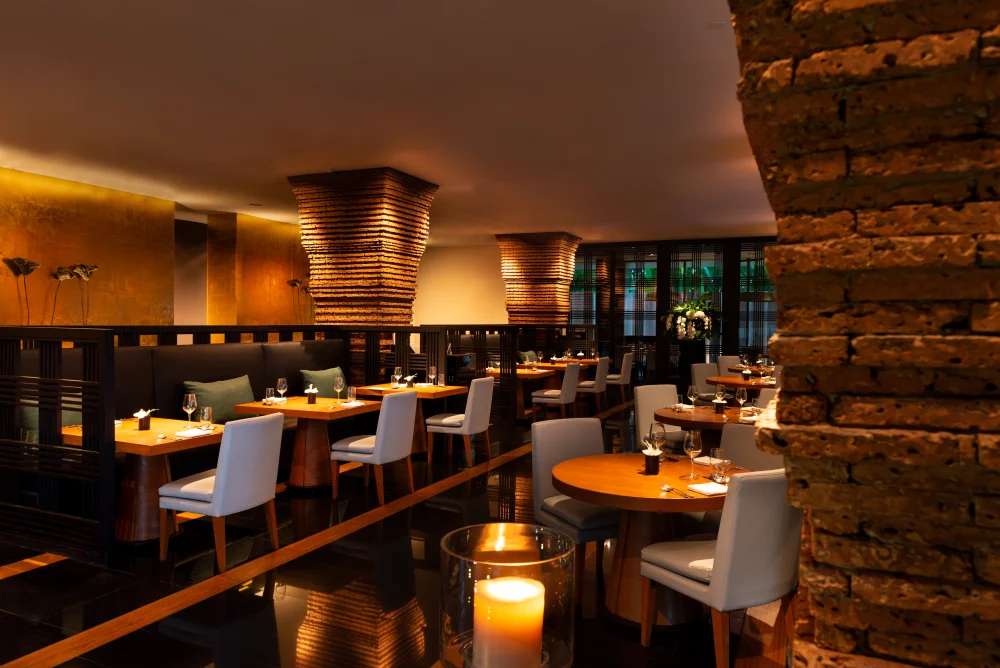 Nahm restaurant exterior at COMO Metropolitan Bangkok