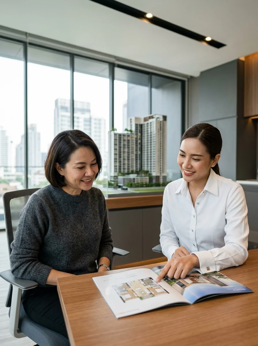 a cautious homebuyer and a real estate sales agent a cautious homebuyer and a real estate sales agent