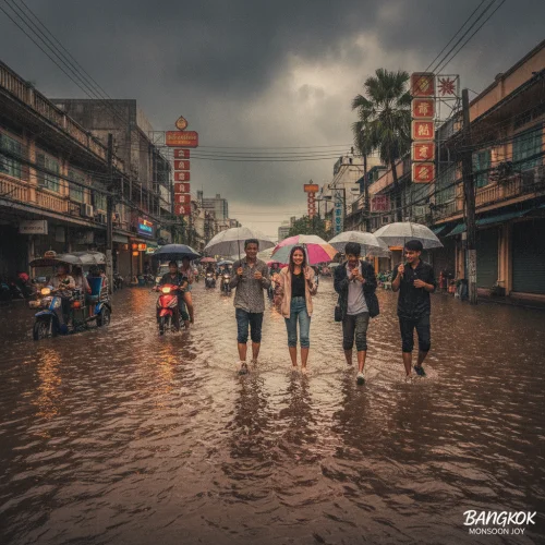 Heavy Rain and Flood Warnings Issued Across Thailand