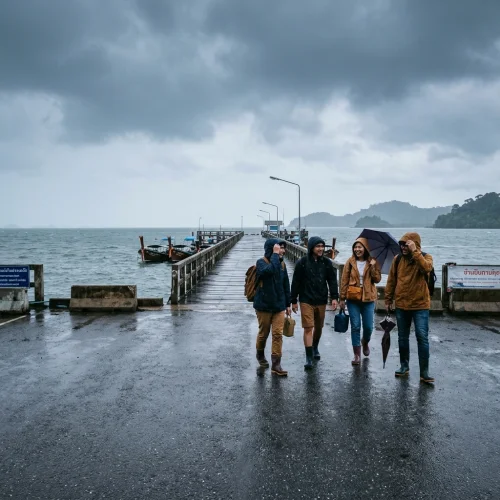 Heavy Rain Warning Issued for 15 Thai Provinces