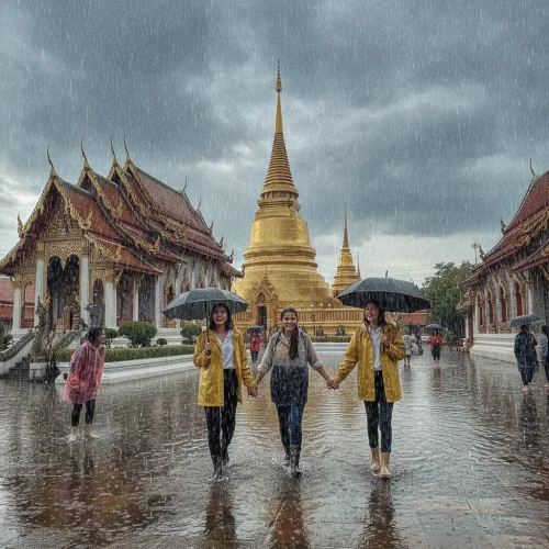 Heavy Rainfall Warning for Eight Thai Provinces