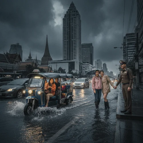Severe Storms and Flood Warnings Issued Across Thailand