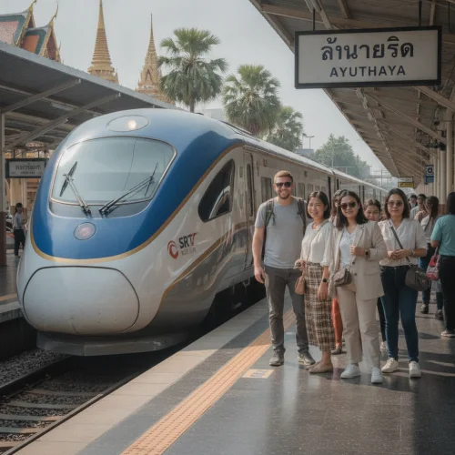 SRT launches new Bangkok-Ayutthaya train service