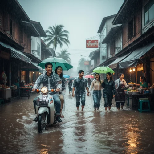 Thailand Monsoon Brings Heavy Rain Forecast