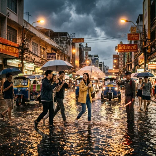 Thailand Severe Weather and Flood Warning
