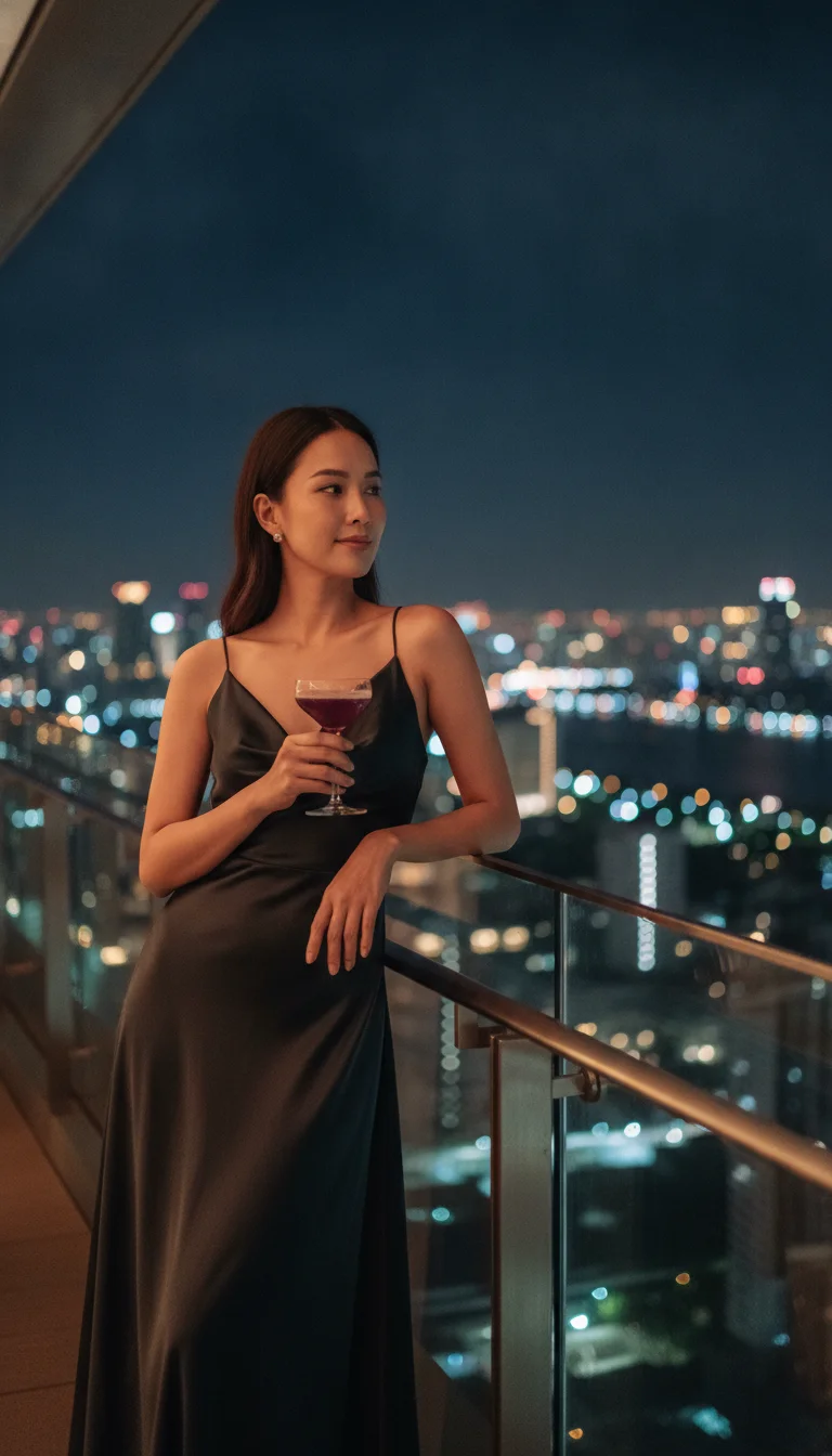 Elegant guest at Nobu Bangkok Elegant guest at Nobu Bangkok