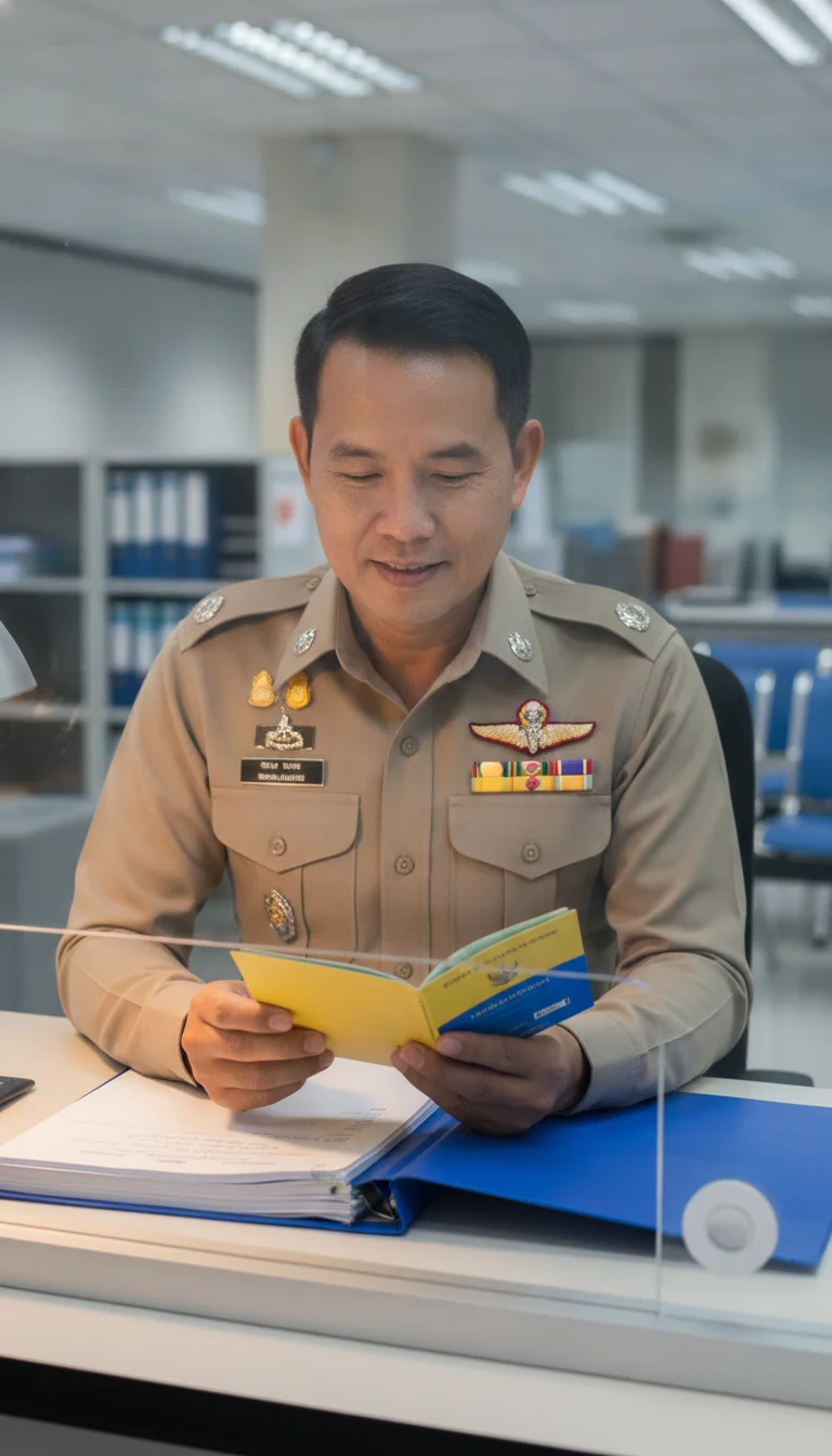 Thai Immigration Officer Thai Immigration Officer