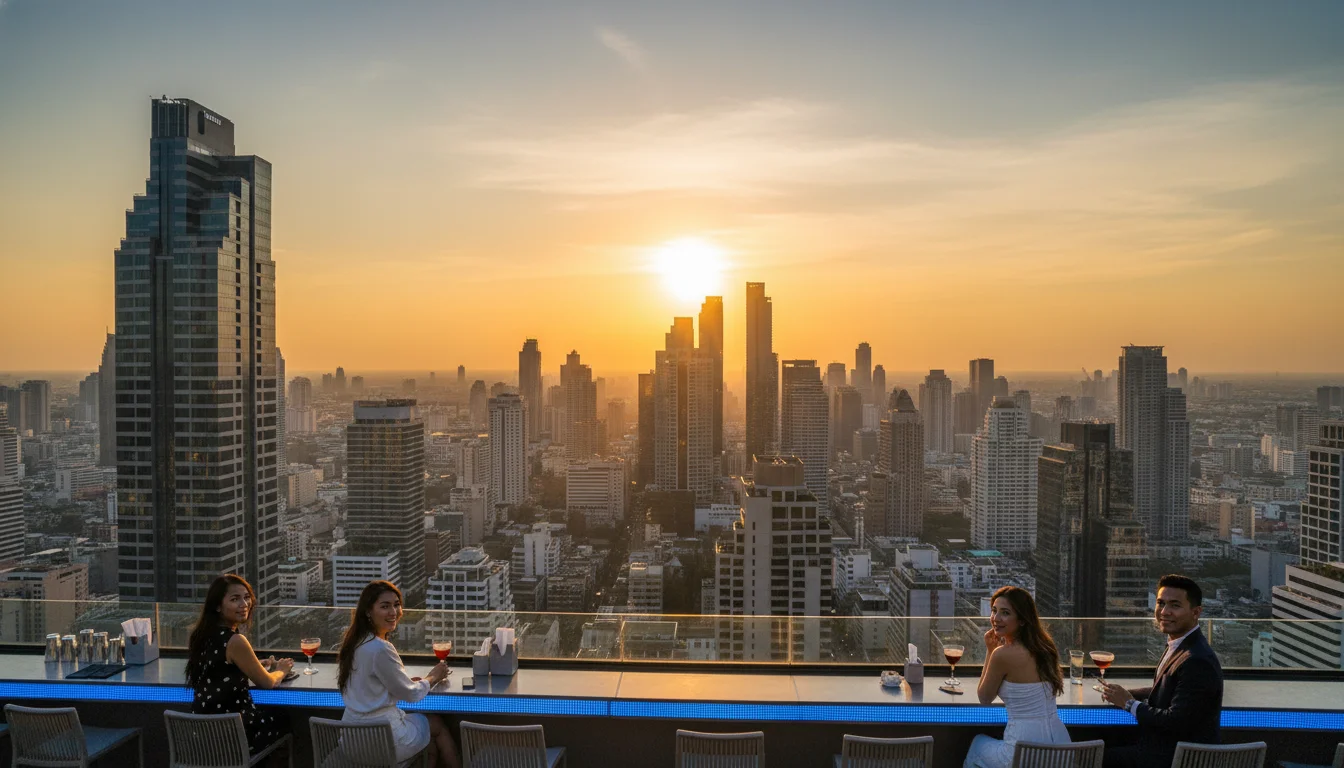 Bang Na and Sukhumvit Skyline Bang Na and Sukhumvit Skyline