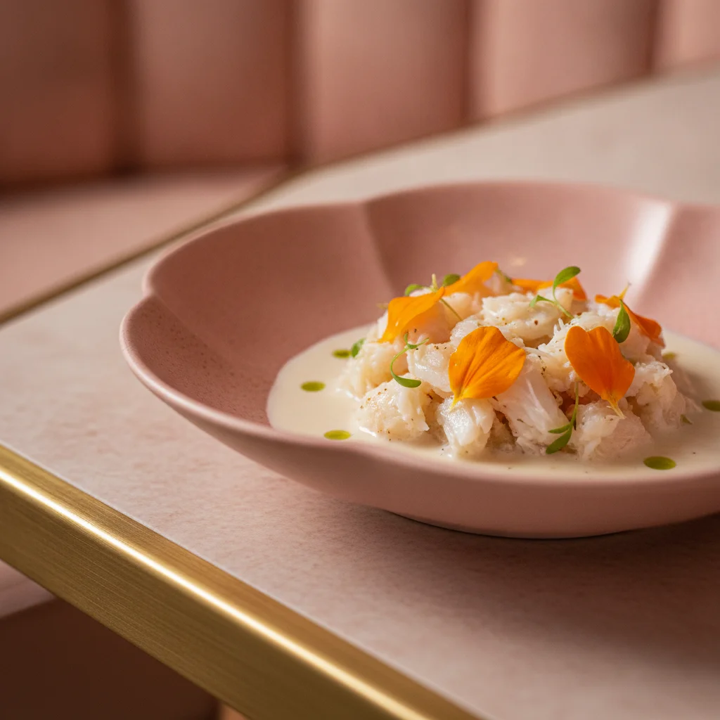 coconut-cured crab ceviche coconut-cured crab ceviche