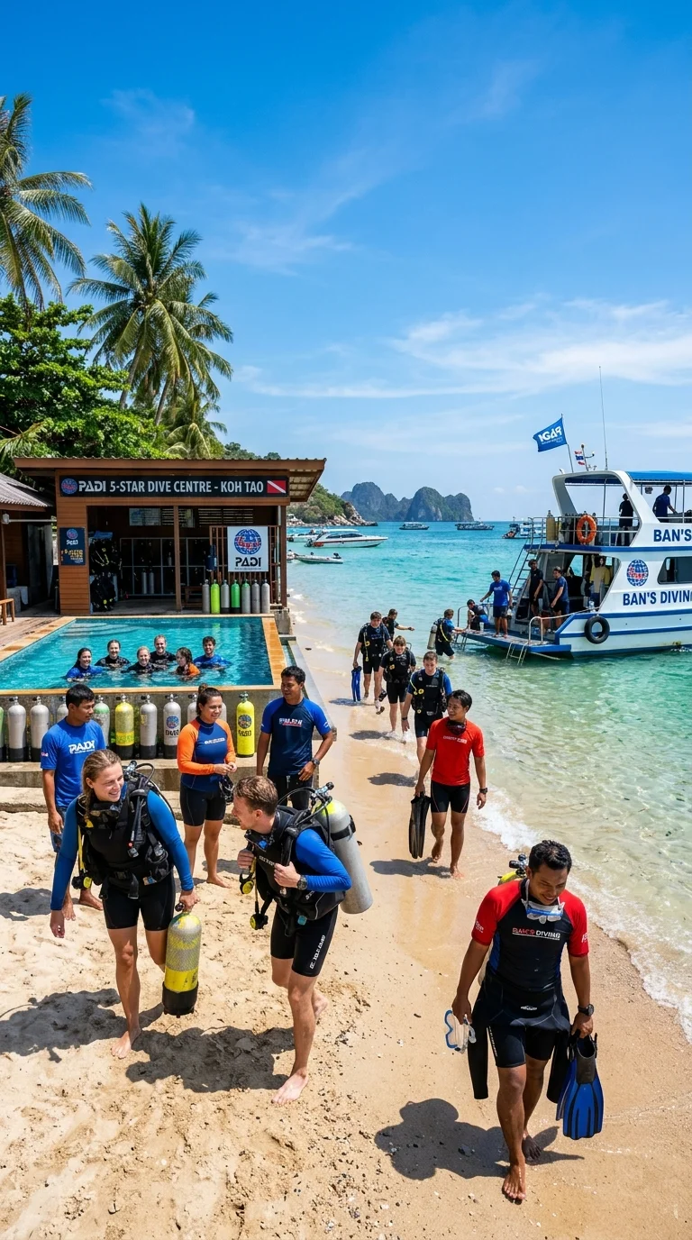 PADI Open Water Diving Koh Tao