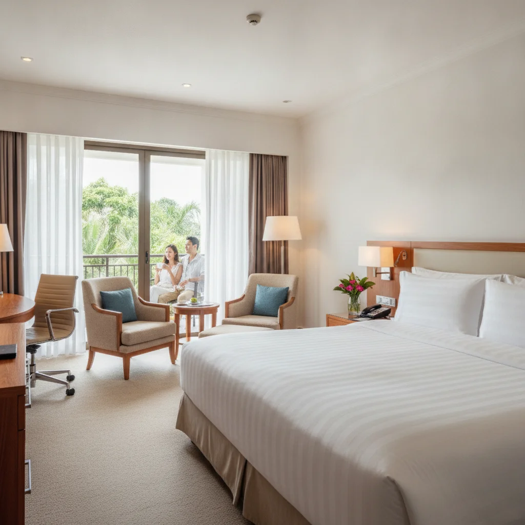Deluxe Hotel Room Interior