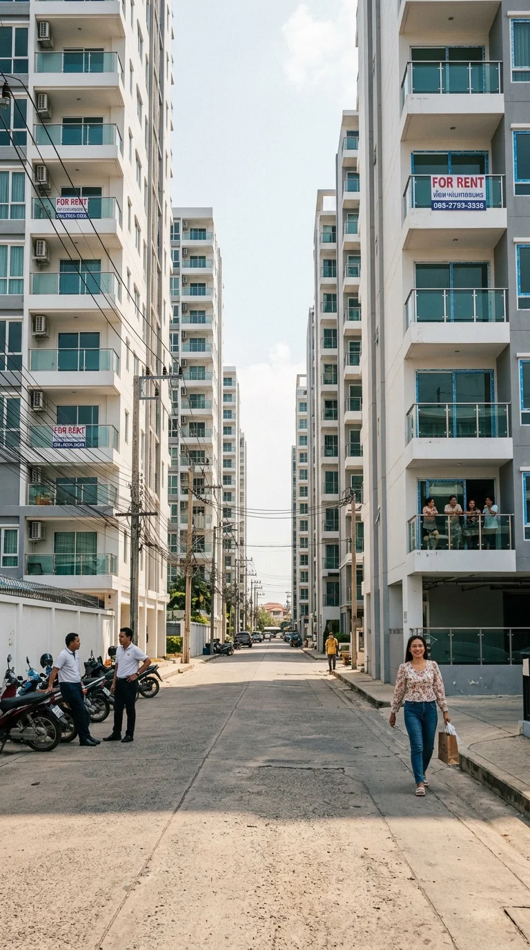 newly constructed apartment buildings in Jomtien newly constructed apartment buildings in Jomtien