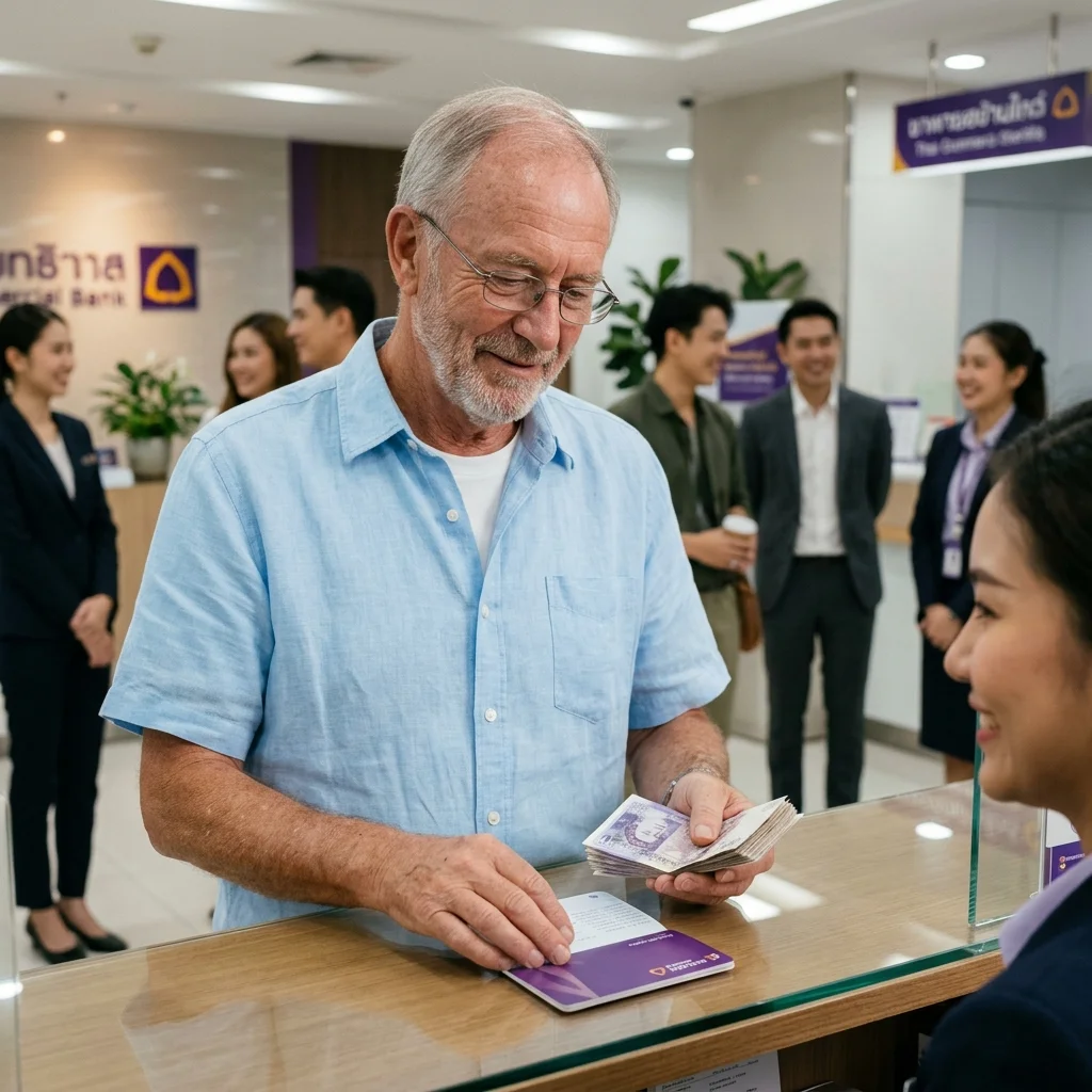 Older British male expatriate Older British male expatriate