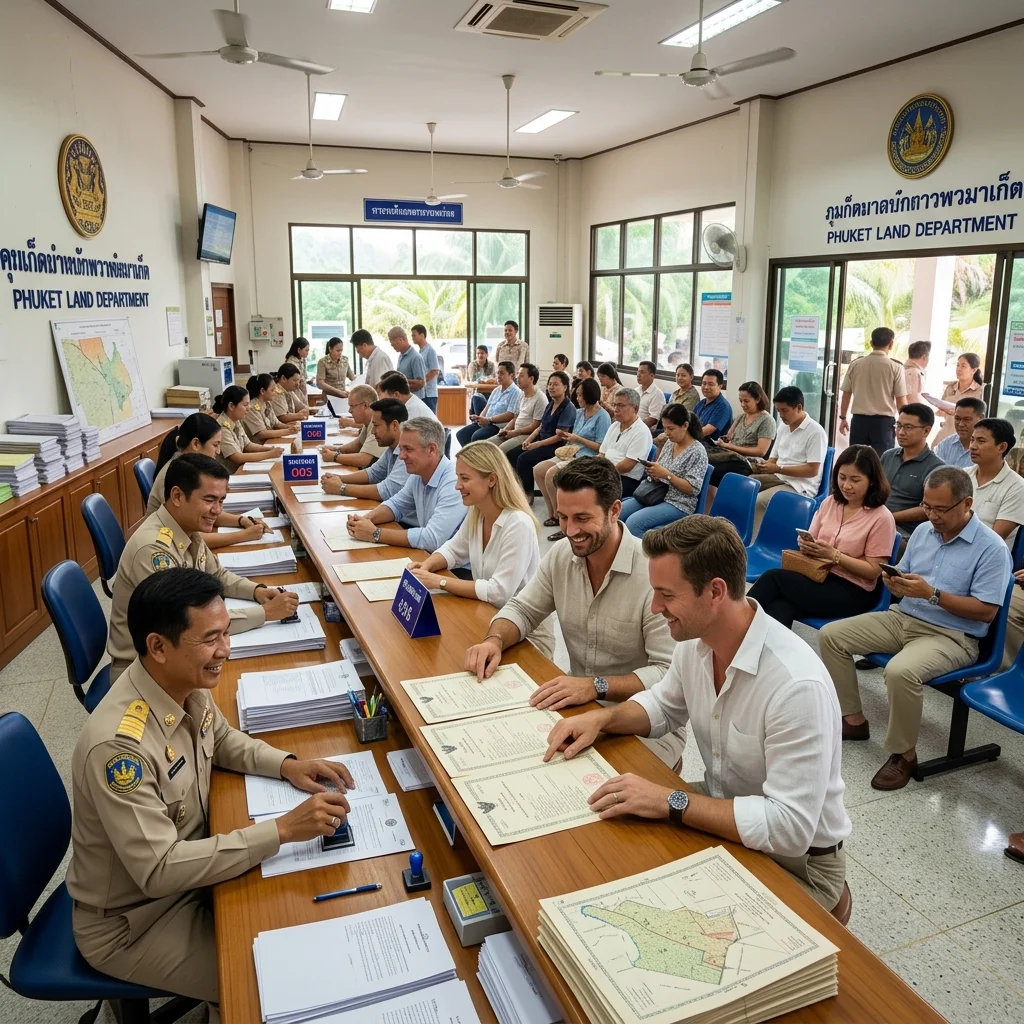 Phuket Land Department interior Phuket Land Department interior