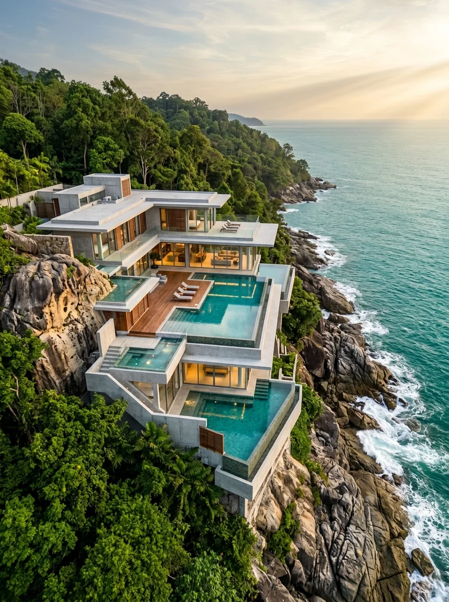 multi-level luxury villa multi-level luxury villa