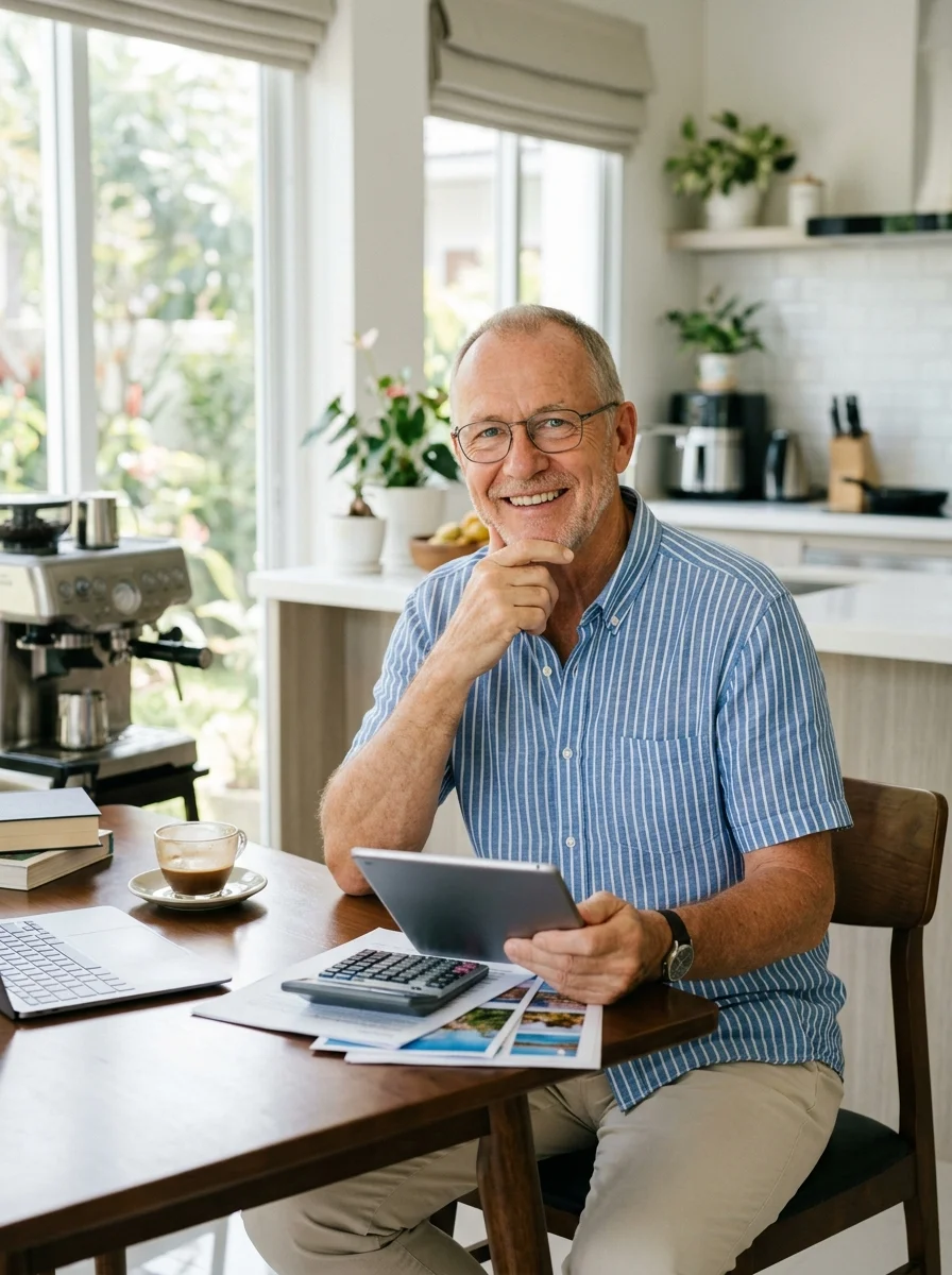 older male expat older male expat