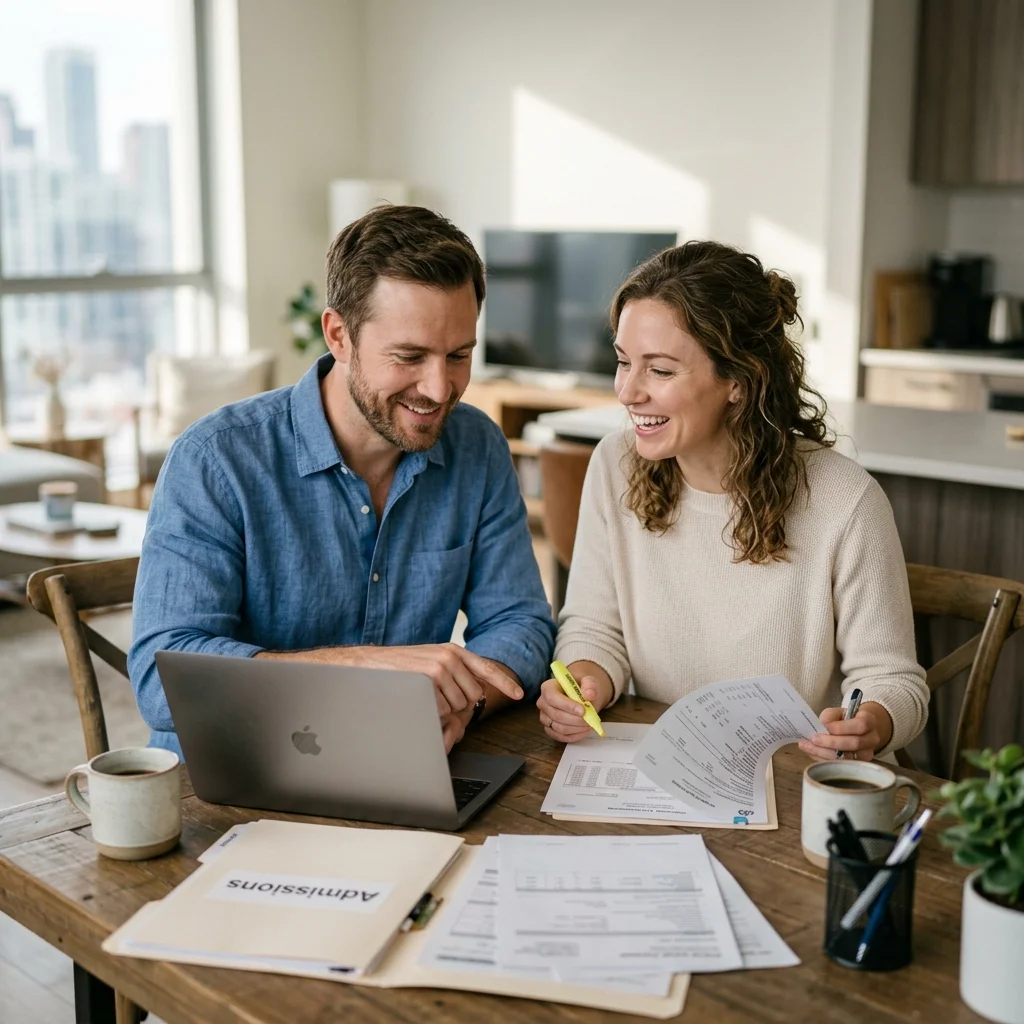 expat couple (man and woman, mid-30s) expat couple (man and woman, mid-30s)