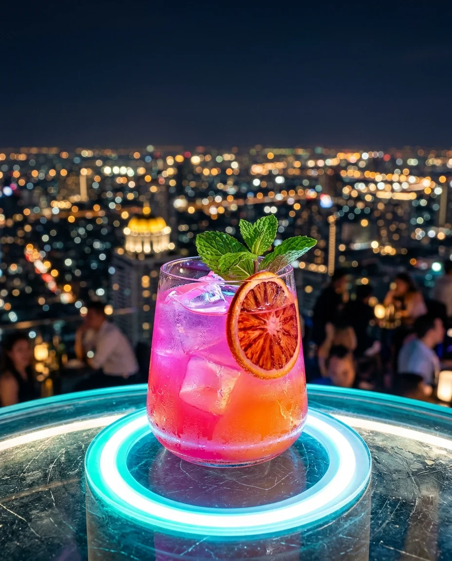 Signature Sky Bar Cocktail Signature Sky Bar Cocktail