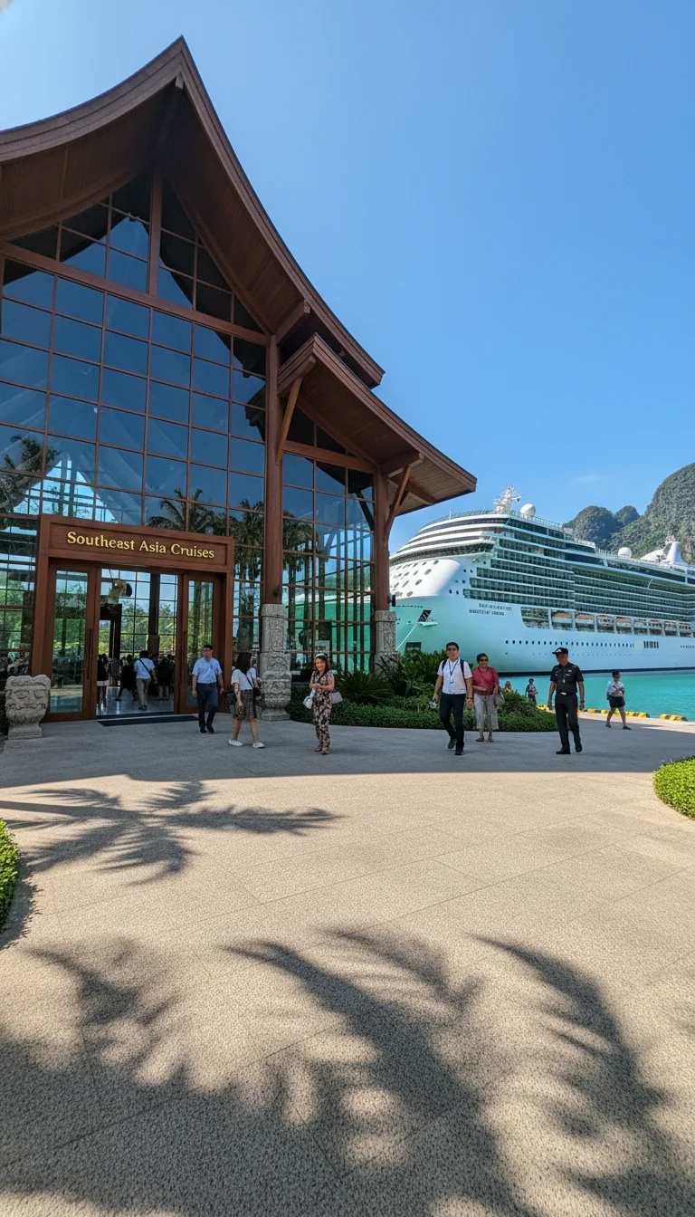 Southeast Asia Cruises Terminal Entrance Southeast Asia Cruises Terminal Entrance