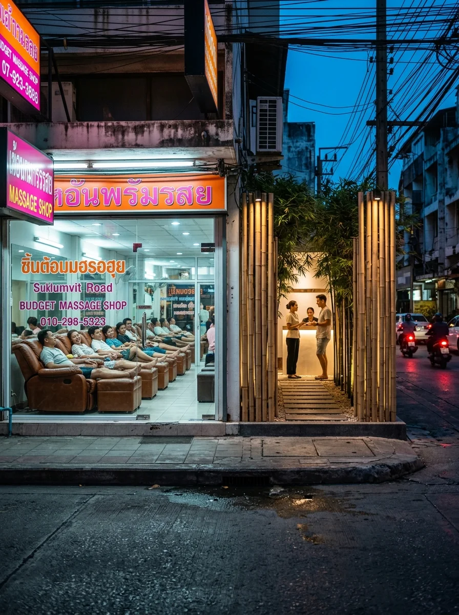Sukhumvit street frontage Sukhumvit street frontage