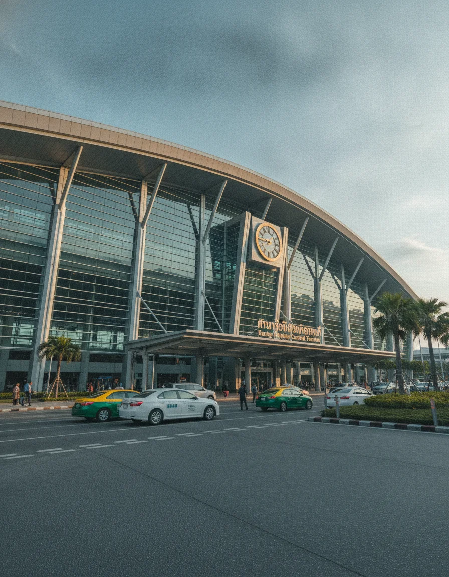 Krung Thep Aphiwat Central Terminal Facade