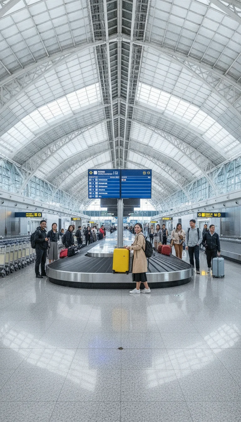 Suvarnabhumi Airport Baggage Reclaim Hall Suvarnabhumi Airport Baggage Reclaim Hall