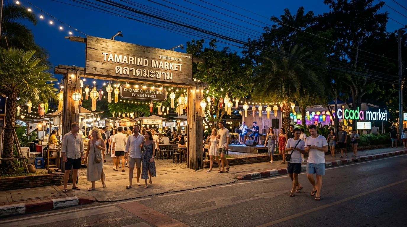 Tamarind Market Entrance Tamarind Market Entrance