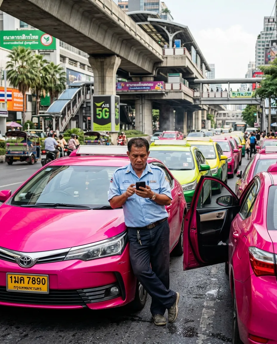 Taxis & Grab