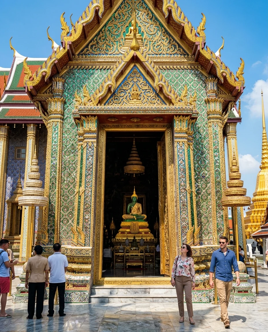 Wat Phra Kaew (Temple of the Emerald Buddha) Wat Phra Kaew (Temple of the Emerald Buddha)