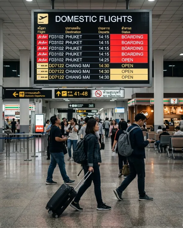 Thailand Domestic Flights Guide: Airlines, Routes & Prices
