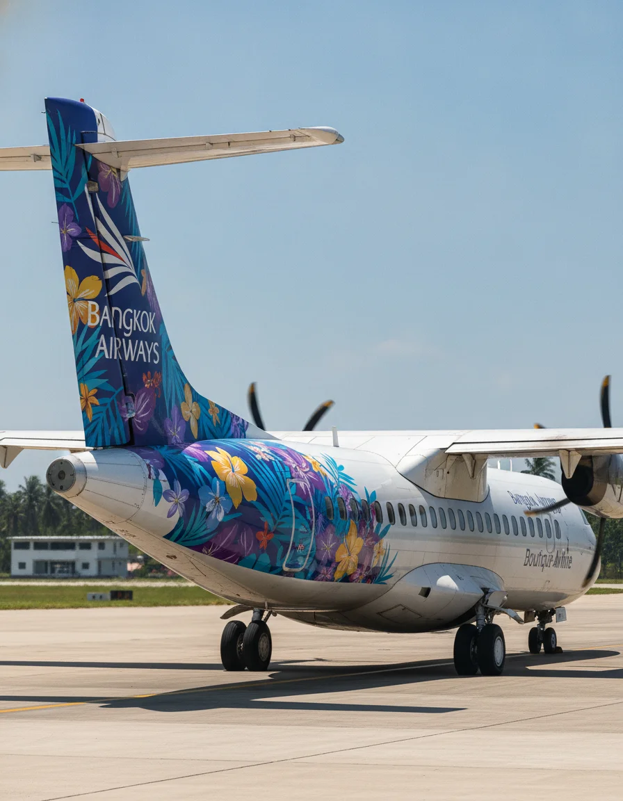 Bangkok Airways ATR 72-600 turboprop aircraft Bangkok Airways ATR 72-600 turboprop aircraft