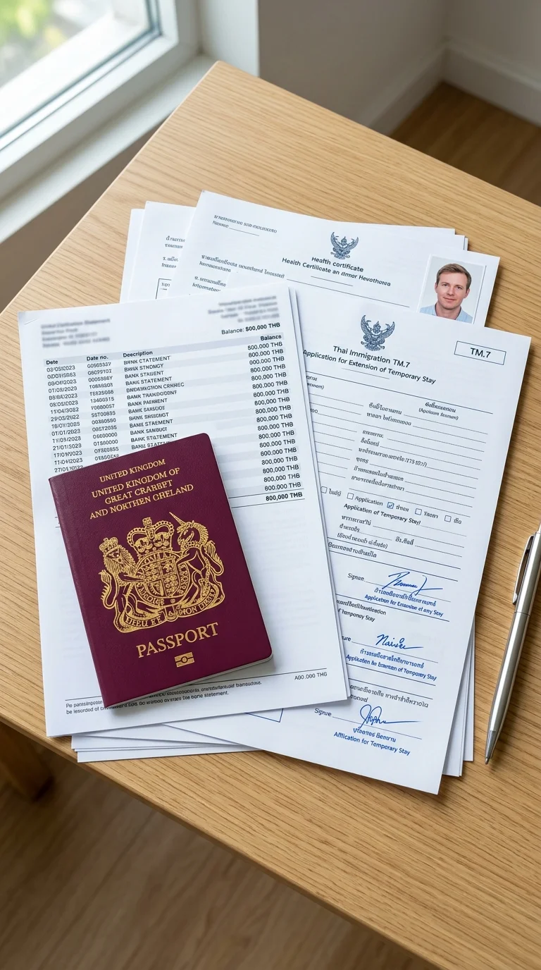 Thai Visa Extension Documentation Set Thai Visa Extension Documentation Set
