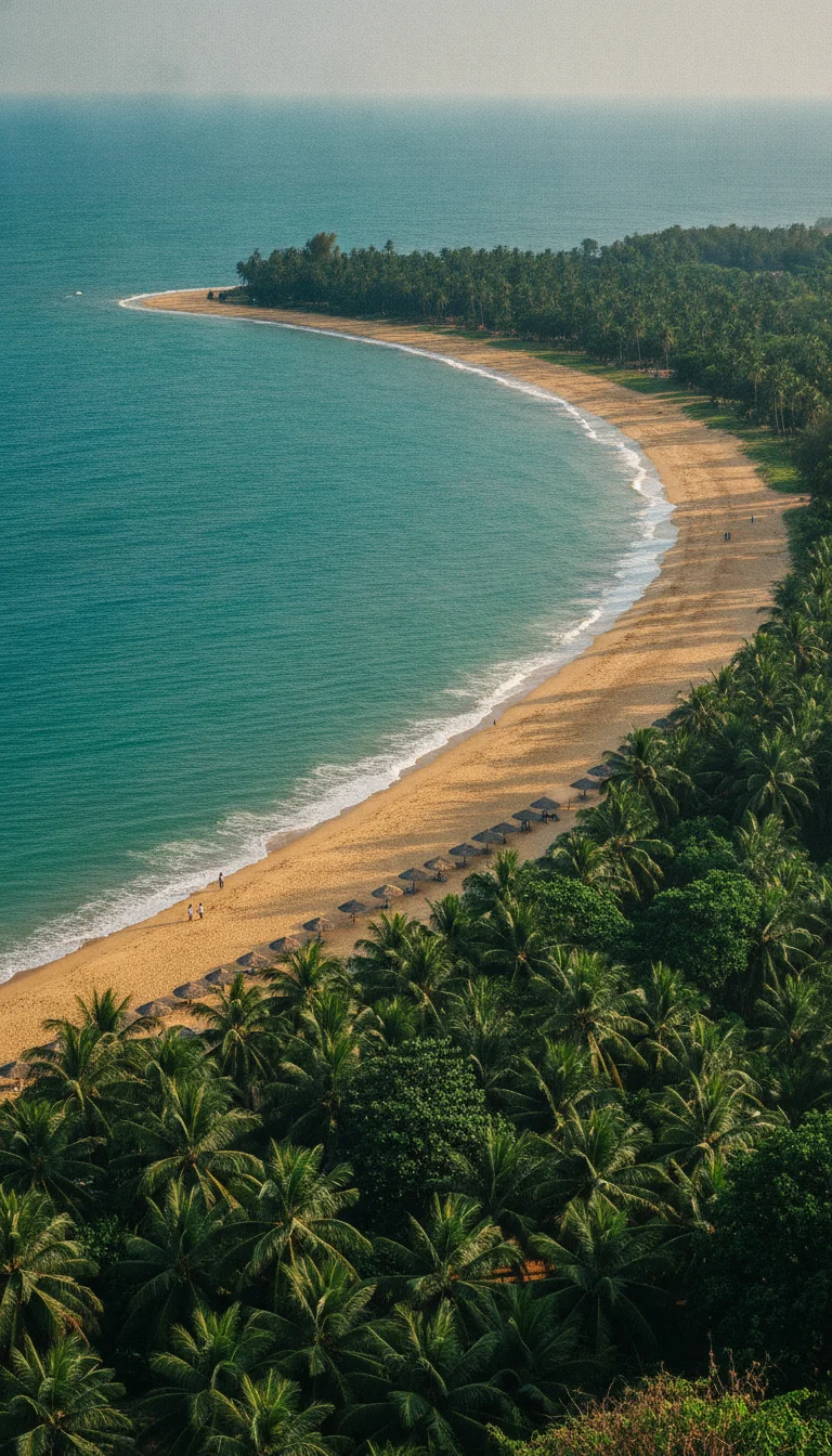 Ban Krut Beach Panorama