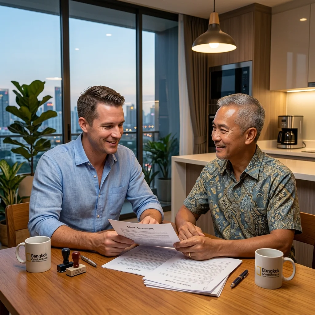 A frustrated expat and a Thai landlord A frustrated expat and a Thai landlord